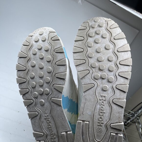 Reebok Collina Strada Classic Sneaker Womens 7,5 US White Leather Call Mom Shoes - Picture 9 of 16